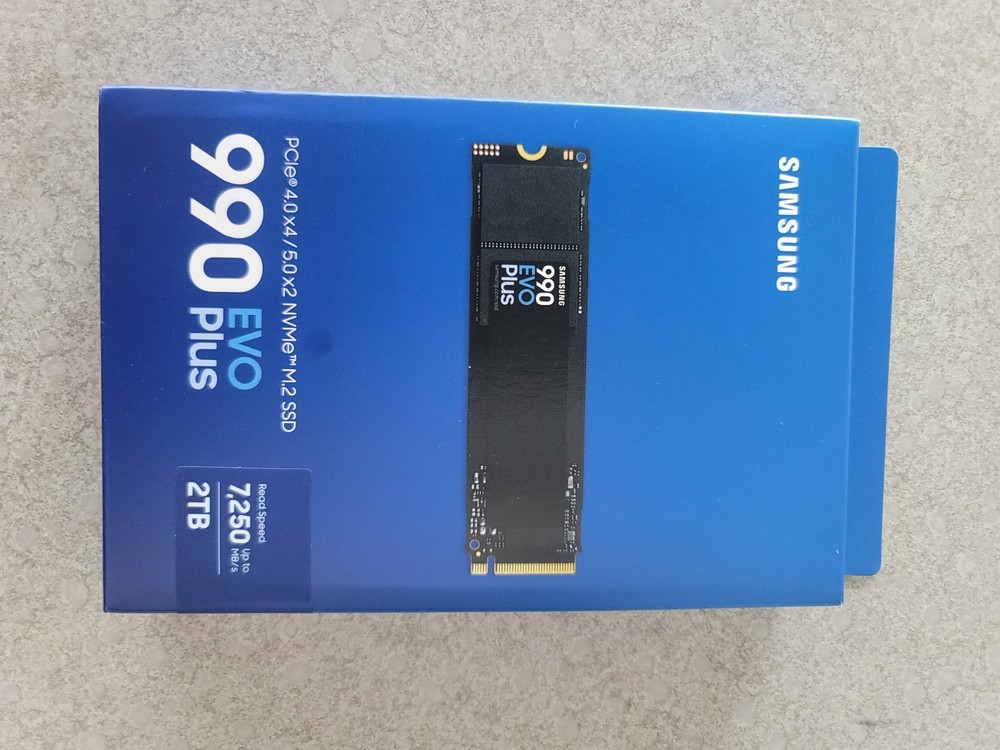 Samsung 990 EVO PLUS SSD 2TB, PCIe Gen 4x4 | 5x2 M.2 2280, Speeds Up to 7,150 MB