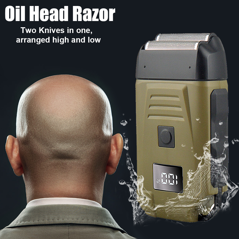 USB Recharge Electric Men's Shavers Trimmer Razor Hair Beard Shaving Machine USA