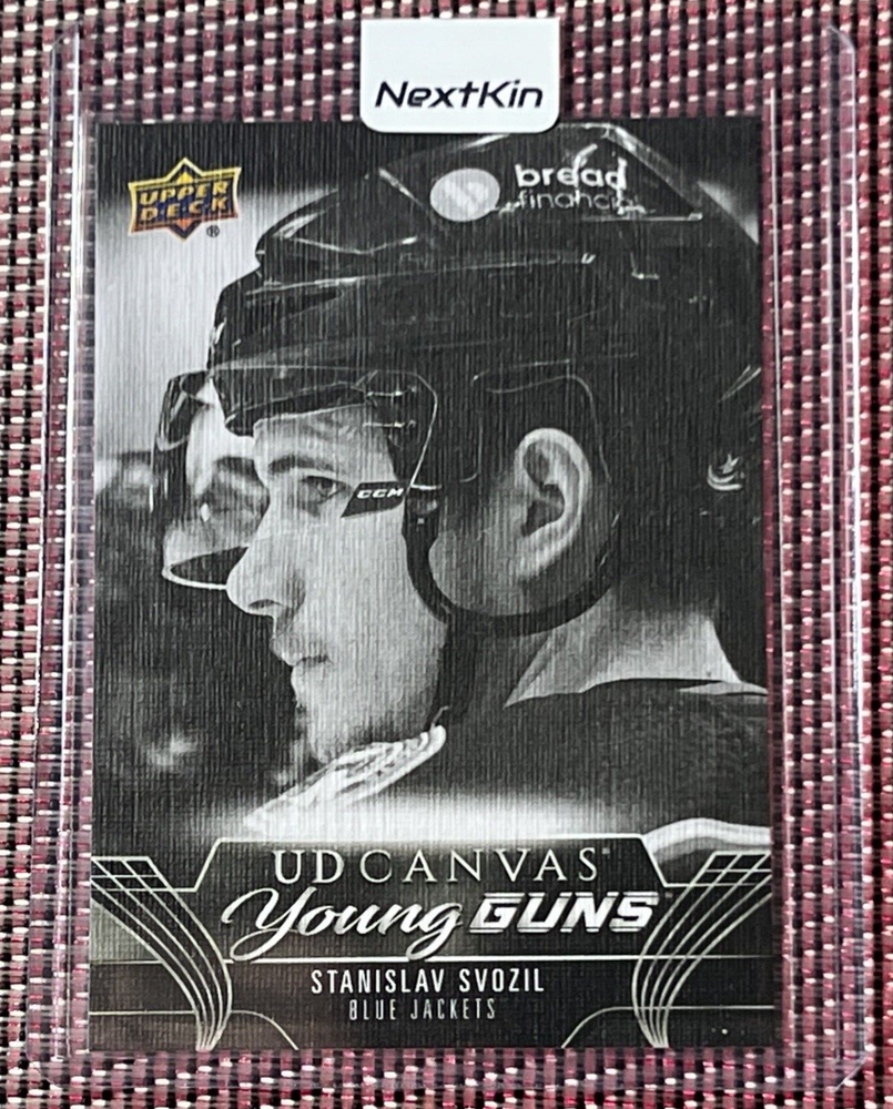 Stanislav Svozil 2023-24 Upper Deck Young Guns Canvas Black & White RC #C219