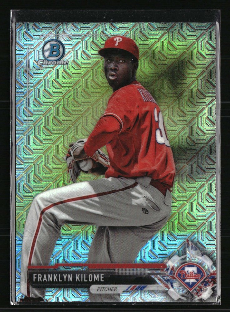 Franklyn Kilome 2017 Bowman Chrome Mega Box Prospects Refractors #BCP41
