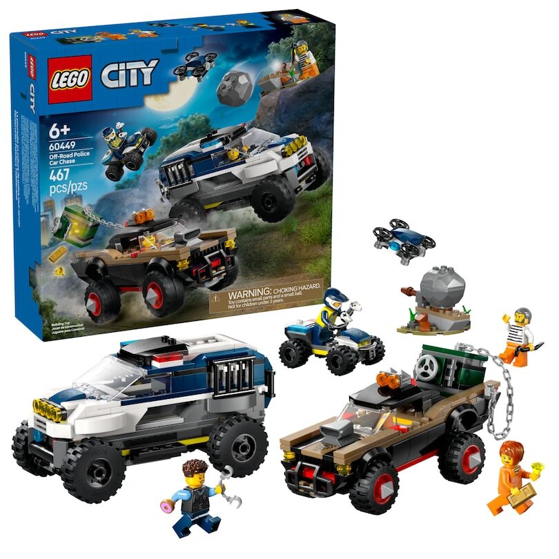 LEGO® Off-Road Police Car Chase 60449