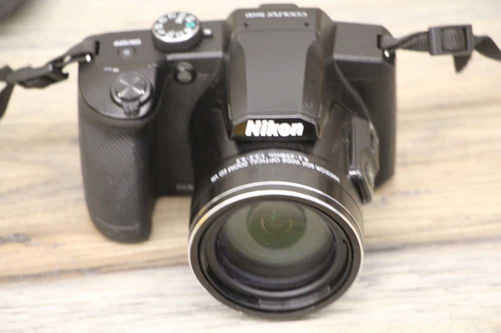 Nikon Coolpix B600 Point & Shoot Camera Black W/Nikkor 60x Wide Optical Lens
