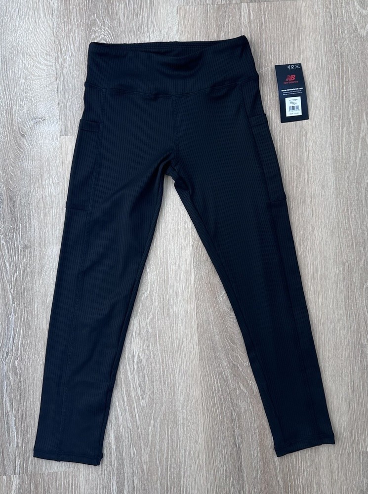 New Balance|Black Capri Leggings|NWT|Size S:7/8
