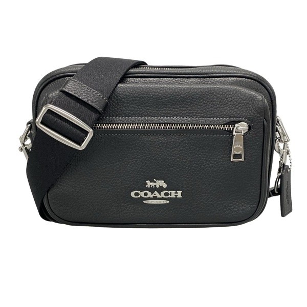 Coach CJ509 Black & Silver Shoulder Bag