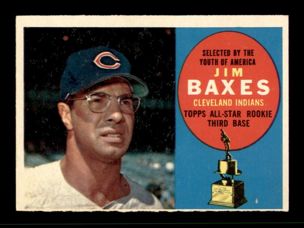 1960 Topps Set Break #318 Jim Baxes EX *OBGcards*