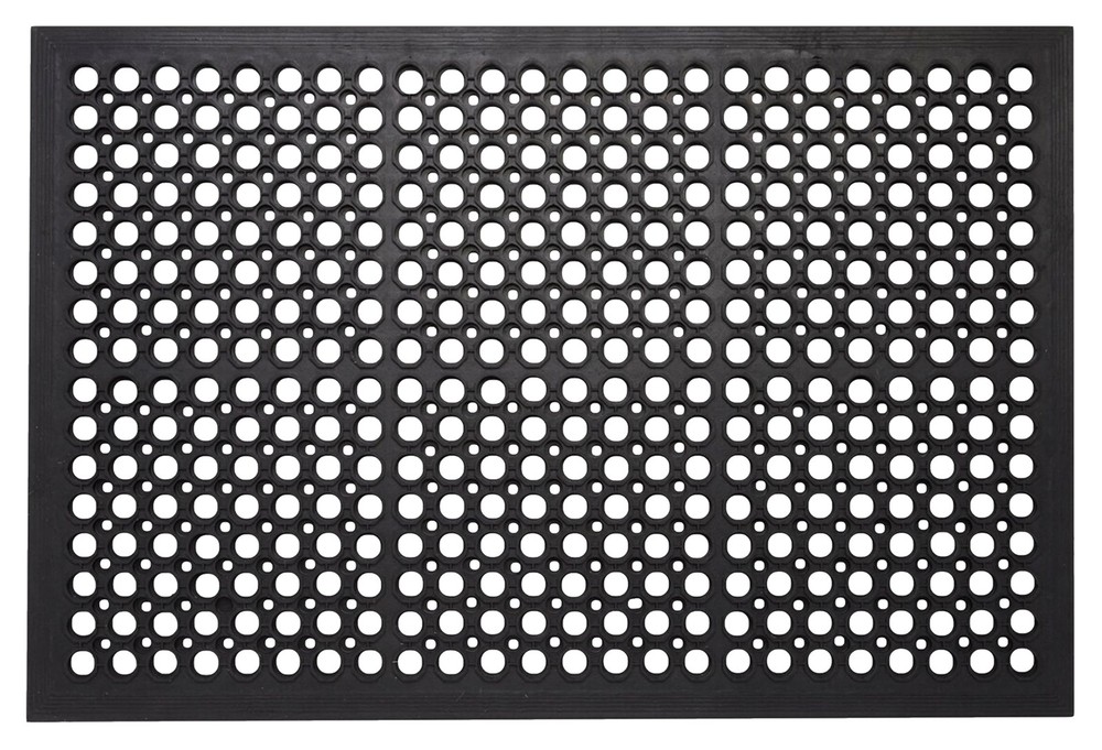 A1HC New All Purpose Anti Fatigue Versatile Rubber Floor Mat with Drain Holes...