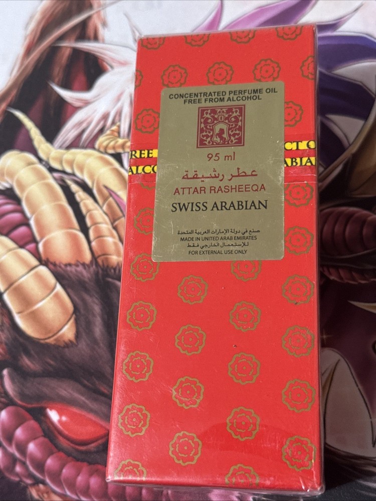 Swiss Arabian ATTAR RASHEEQA Concentrated Perfume Oil CPO Free From Alcohol 95ml