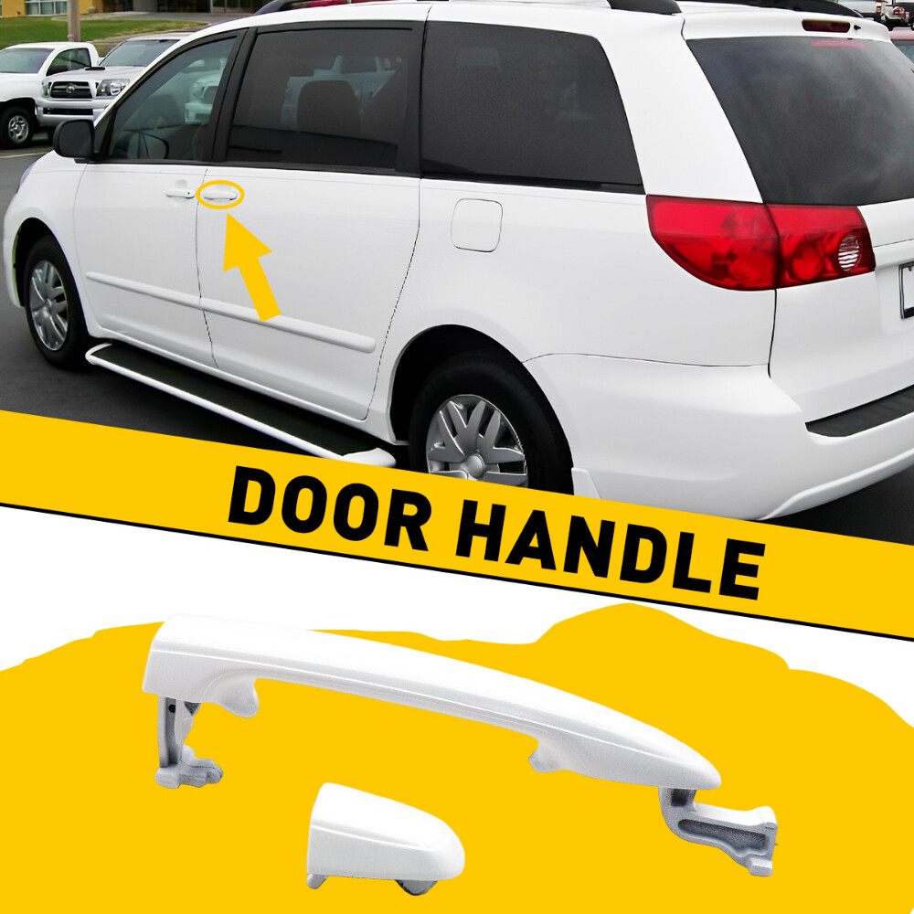 1x Rear Sliding Door Passenger Handle & Driver Side For Toyota Sienna 2004 -2010