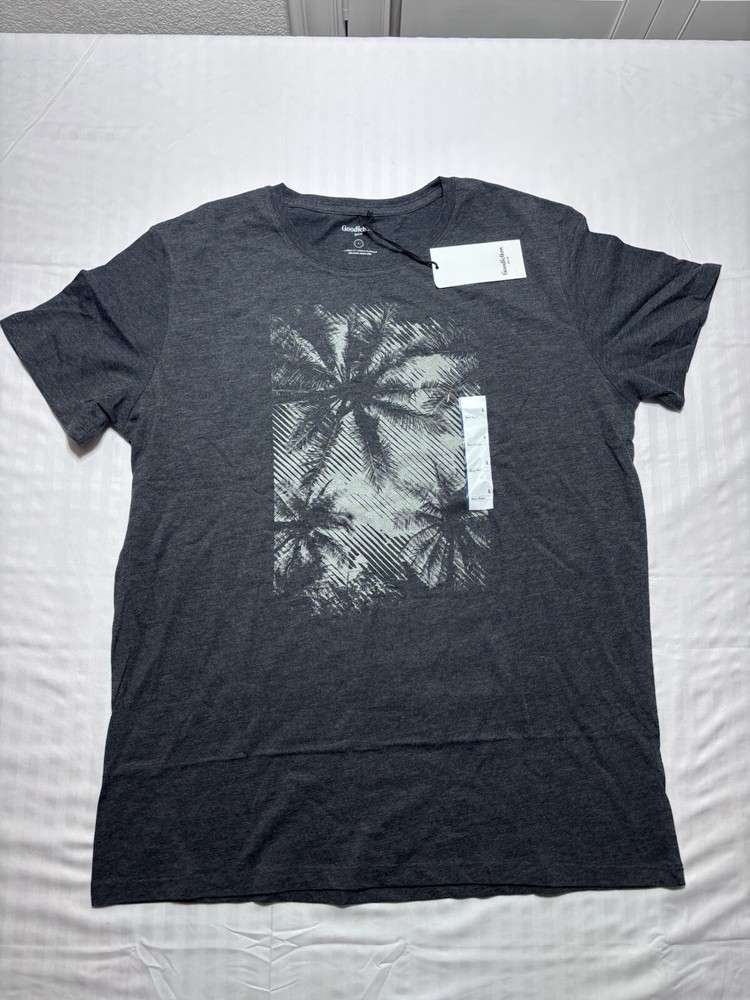 Goodfellow & Co Mens Gray Large Button Down Shirt New