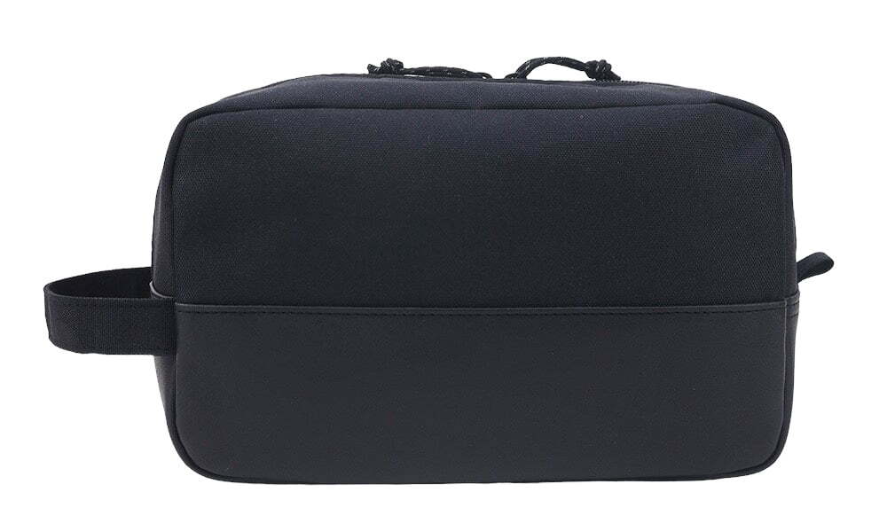 Sporty Black Men's Travel Kit – Limited Edition 1-Count Dopp Bag-image