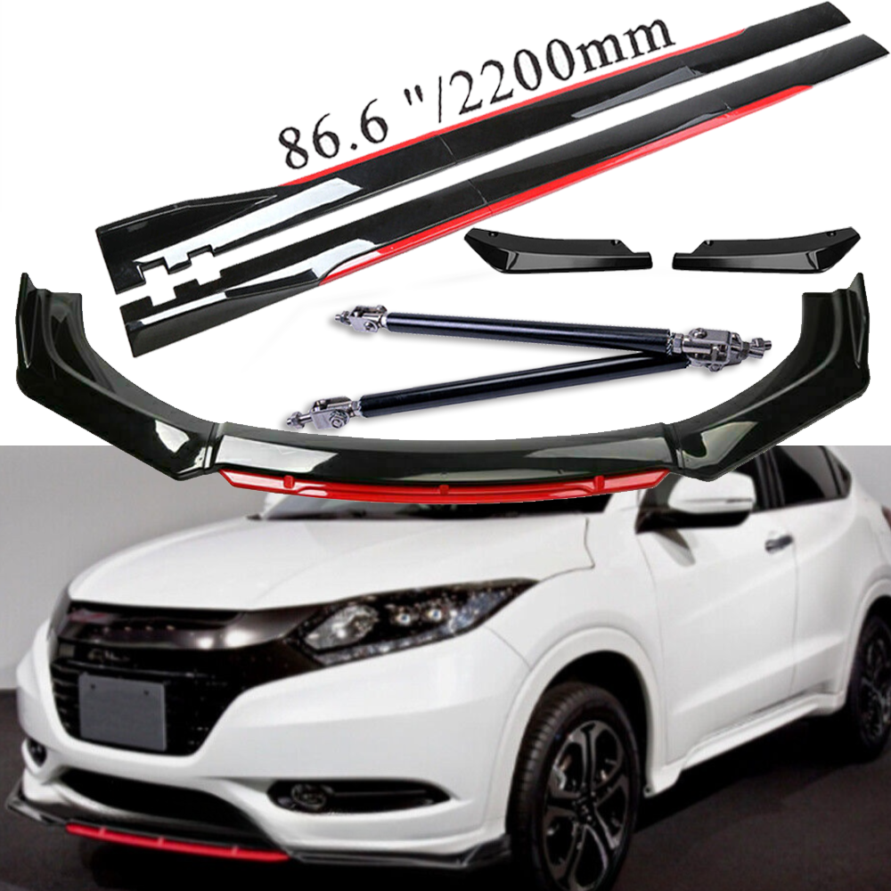 For Honda HRV CRV Front Bumper Lip Spoiler Splitter /Side /Skirt Body
