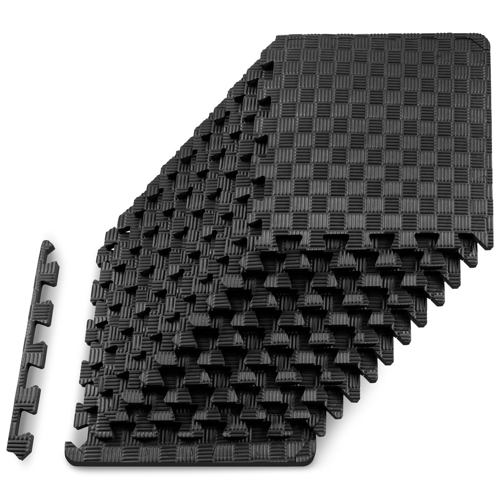 EVA Foam Interlocking Gym Floor Mats 1/2 Inch Shock Absorbing Puzzle Tiles