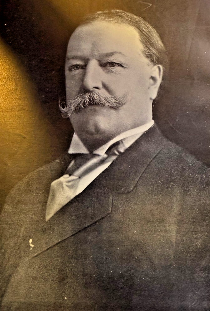 1907 Vintage Magazine Illustration William H. Taft Secretary of War