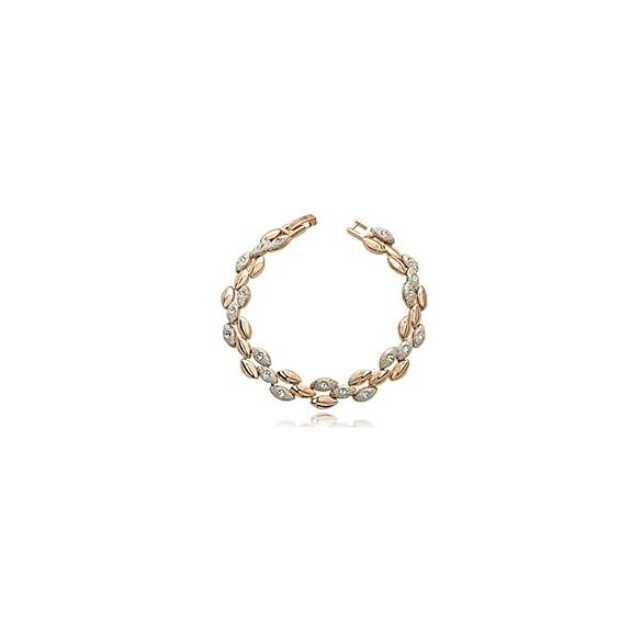 5.3 Ct Round Simulated Diamond 925 Yellow Sterling Silver Lovely Tennis Bracelet