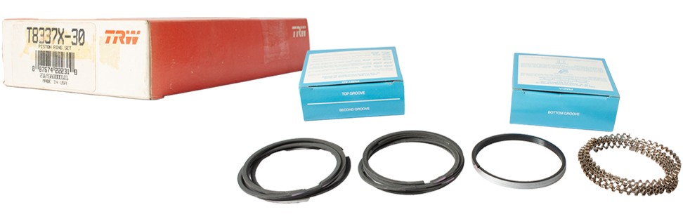TRW Piston Rings Fits 1980-84 Chevrolet Caprice GMC Caballero Model ID T8337X-30