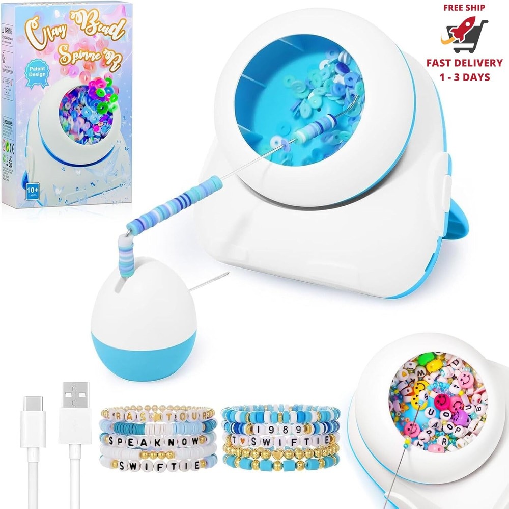 Máquina eléctrica inalámbrica para hacer cuentas de arcilla a alta velocidad