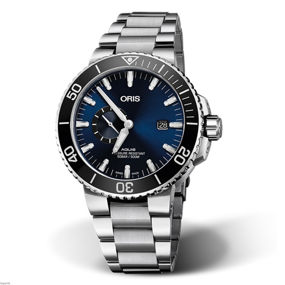Oris Aquis Blue Men's Watch - 01 733 7732 4135-07 8 21 05PEB