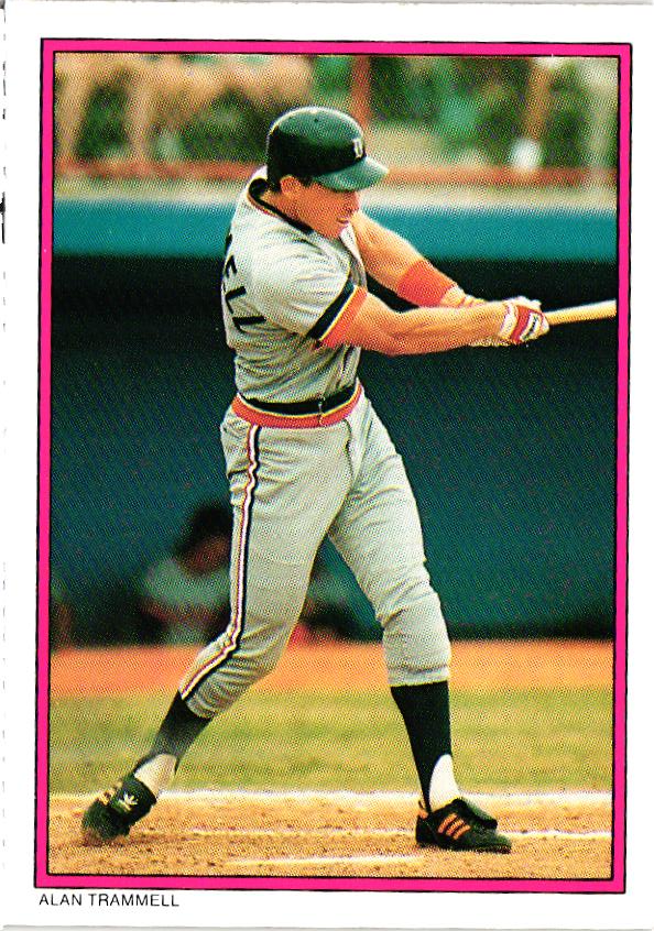 1988 Topps Mail-In Glossy All-Star Collector's Edition #37 Alan Trammell Baseball Card
