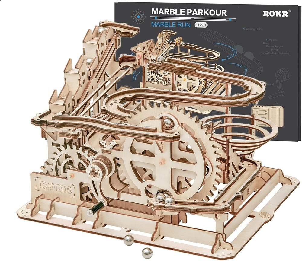 3D Puzzles for Adults,Wooden Marble Run,3D Wooden Puzzles for Adults