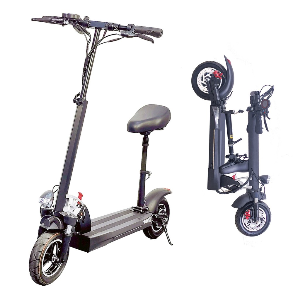 800W Folding Electric Scooter for Adults with Seat 28Mph Speed