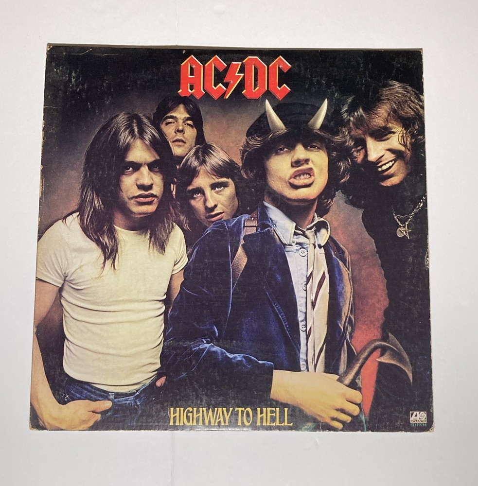AC/DC - Highway To Hell Vinyl 1979 Atlantic SD19244 Pressing