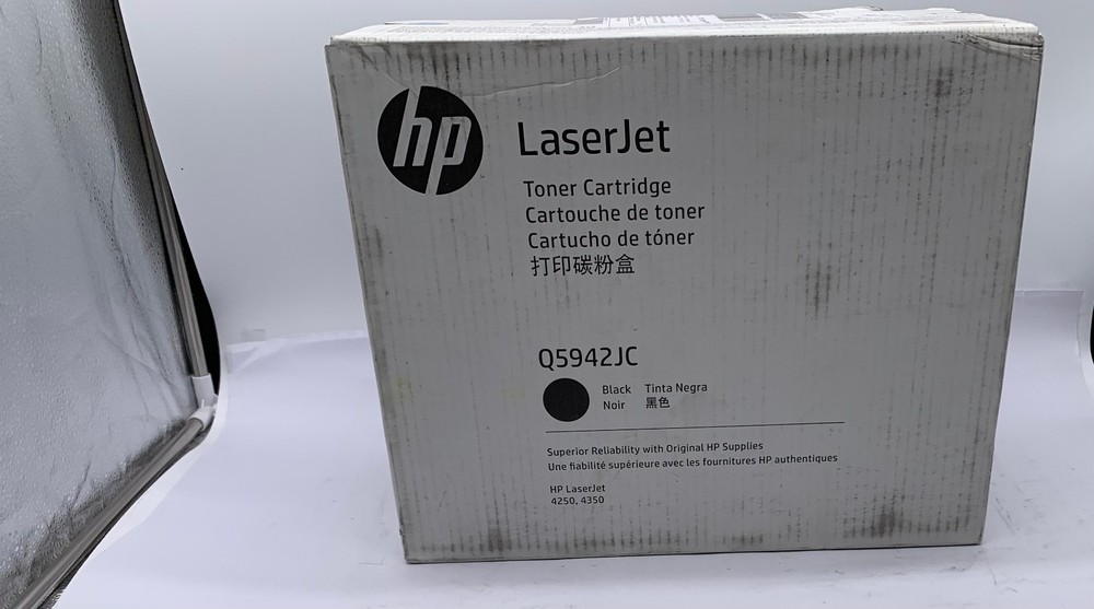Genuine HP LASERJET 4250 CONTRACT TONER Cartridge BLACK, Q5942JC, OEM