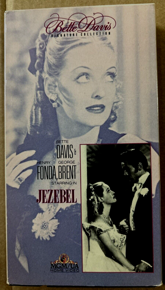 Classic Jezebel: Bette Davis & Henry Fonda MGM UA 1988 Release VHS