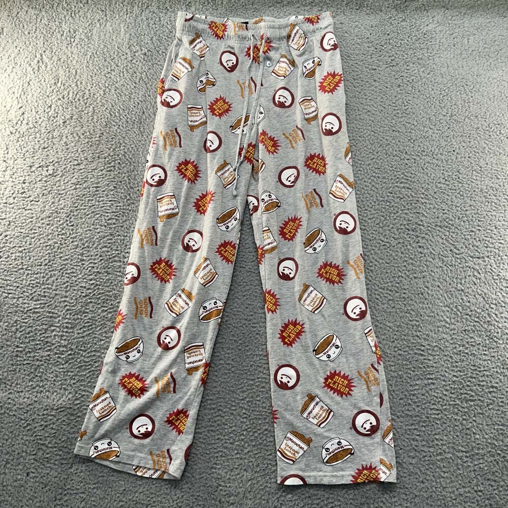 Maruchan Noodle-Themed Men’s Medium Pajama Pants Sleepwear 28X27