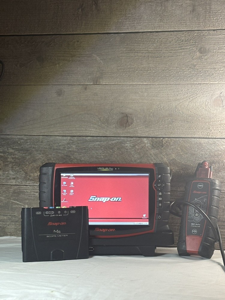 Snap-on Versus Pro D10 W/ M4 Scope Meter With Power Supply And EXTRA Battery!