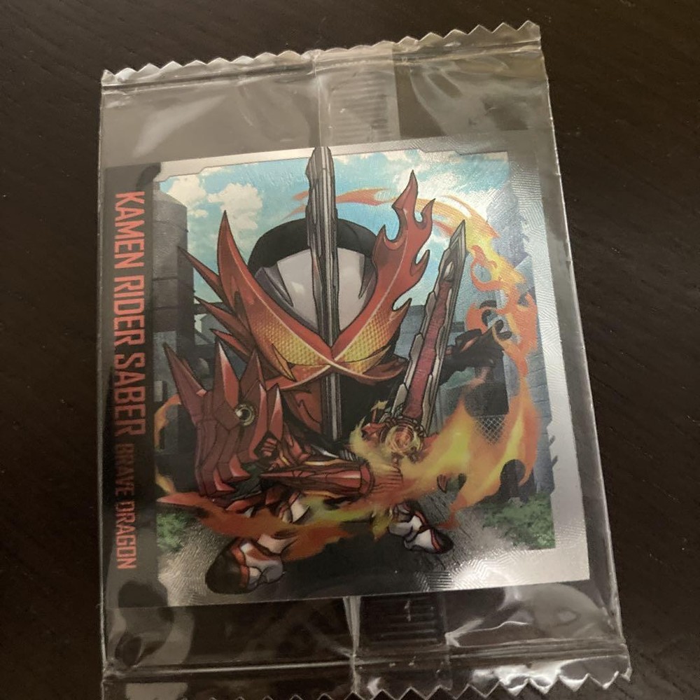 Kamen Rider Saber Brave Dragon Action Figure with Sticker Pre-Owned