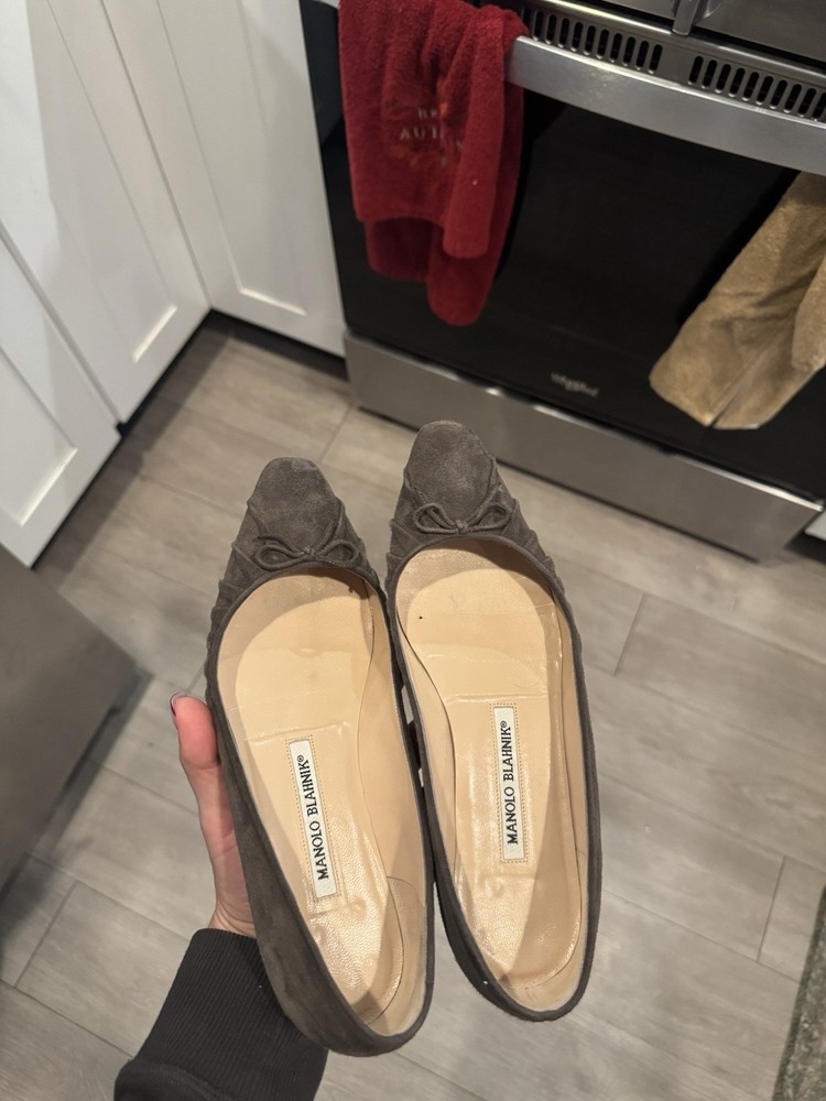 Manolo Blahnik Ballet Flats Size 37