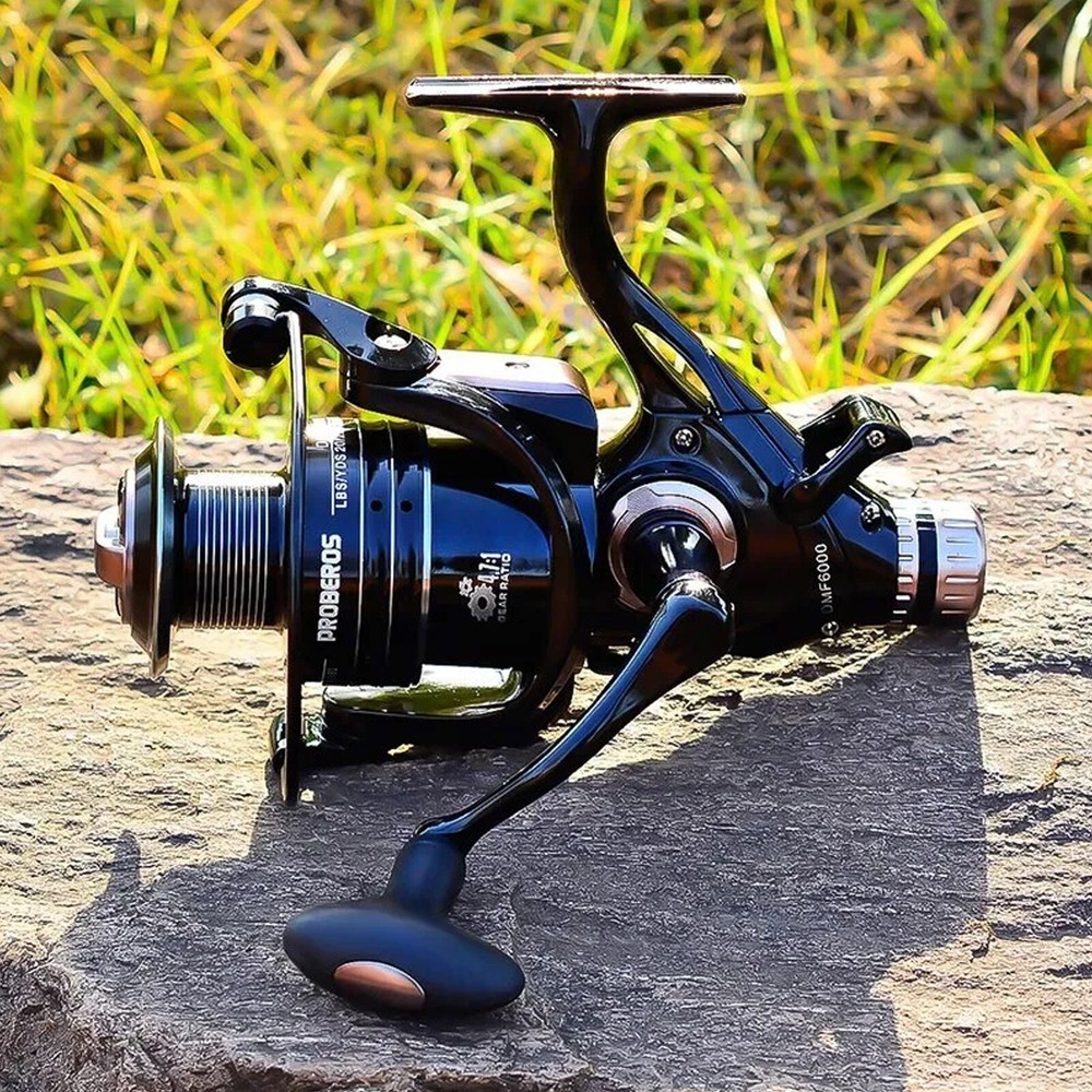 Durable Metal Spool Spinning Fishing Reel 4+1BB Saltwater CNC Machined