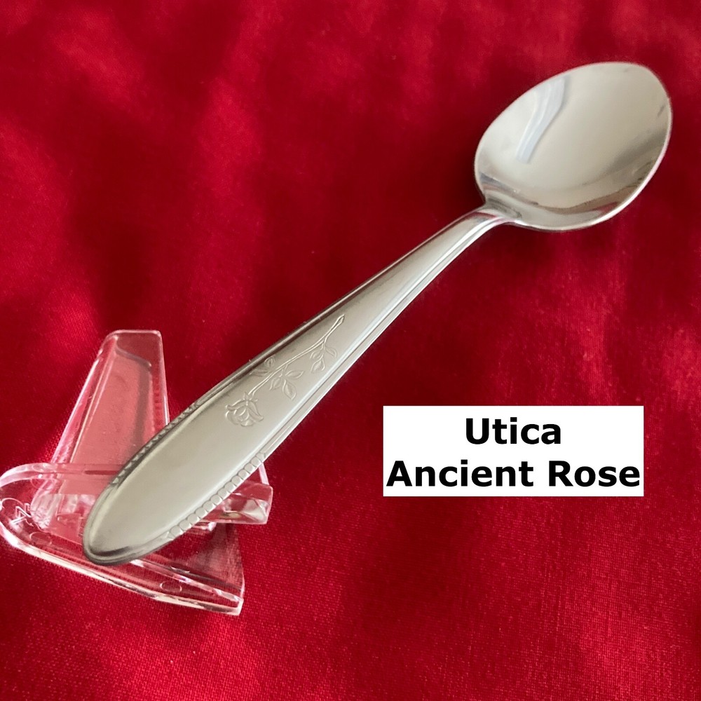 Utica ANCIENT ROSE Teaspoon 6
