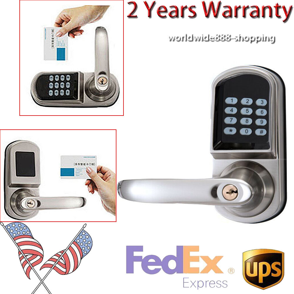 Smart Keyless Keypad Door Lock with Digital Password Entry  