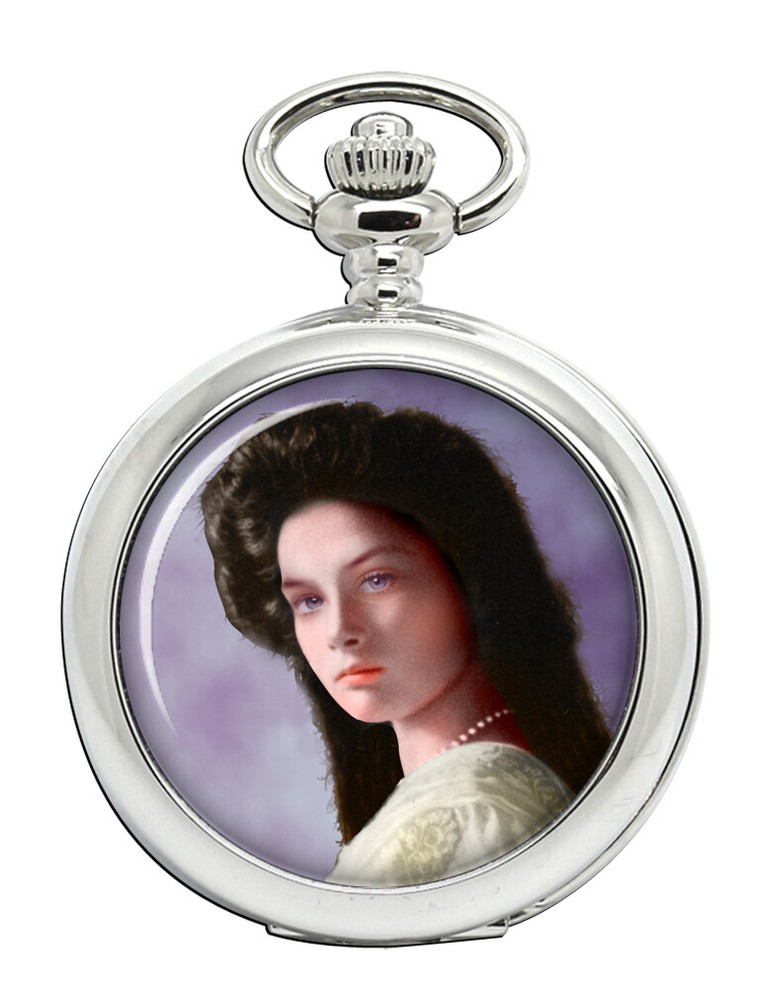 Grand Duchess Tatiana Nikolaevna Vintage Pocket Watch Romanov Collectible  
