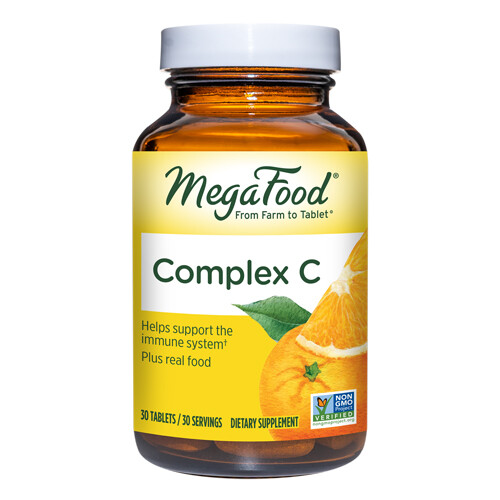 MegaFood Complex C 30 Tabs - Essential Vitamin C Support