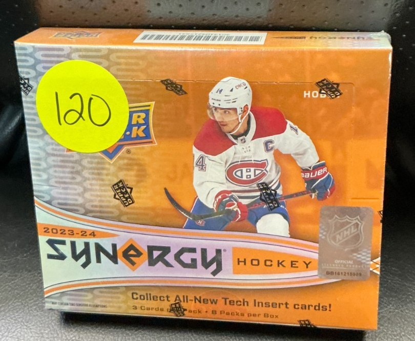 2023/24 Upper Deck NHL Hockey SYNERGY Factory Sealed Hobby Box