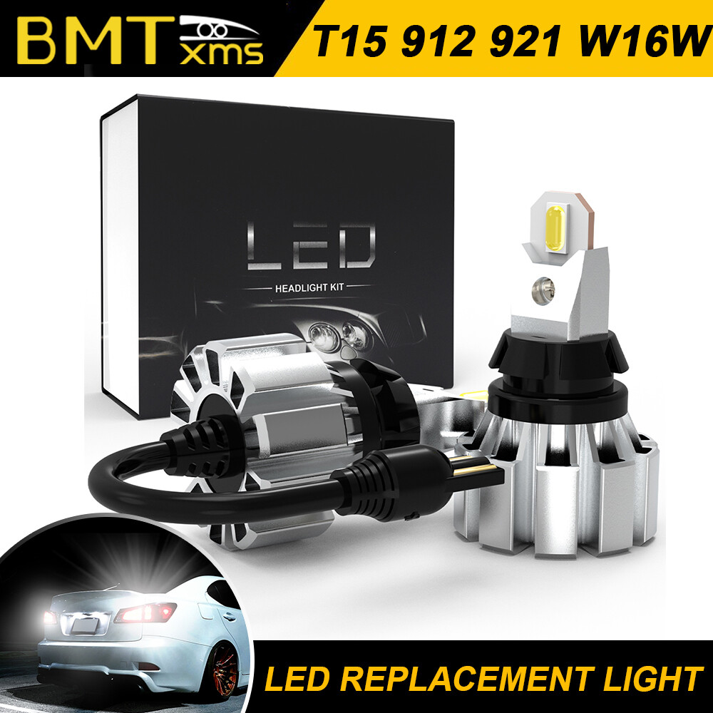 2x T15 921 912 Super Bright LED Reverse Light Bulbs for Chevy Ford Trucks  