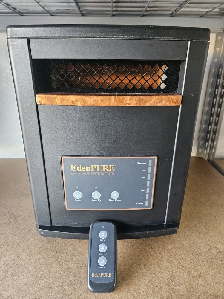 EdenPure 1000XL  Quartz Infrared Portable Heater  With Remote