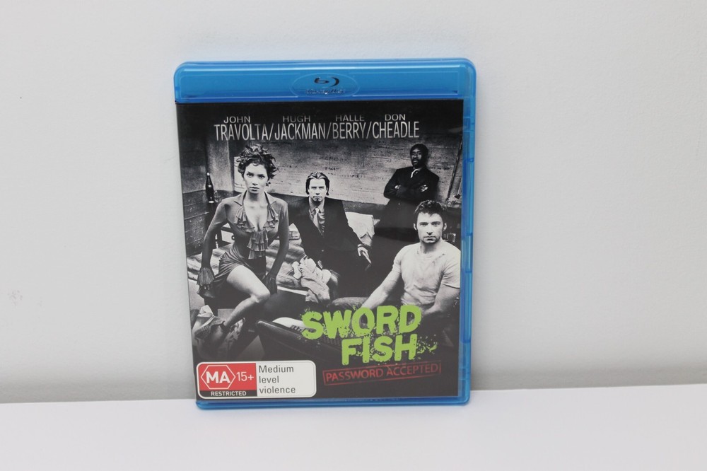 Swordfish (Blu-ray, 2001)  FAST FREEPOST🍿✅✅✅