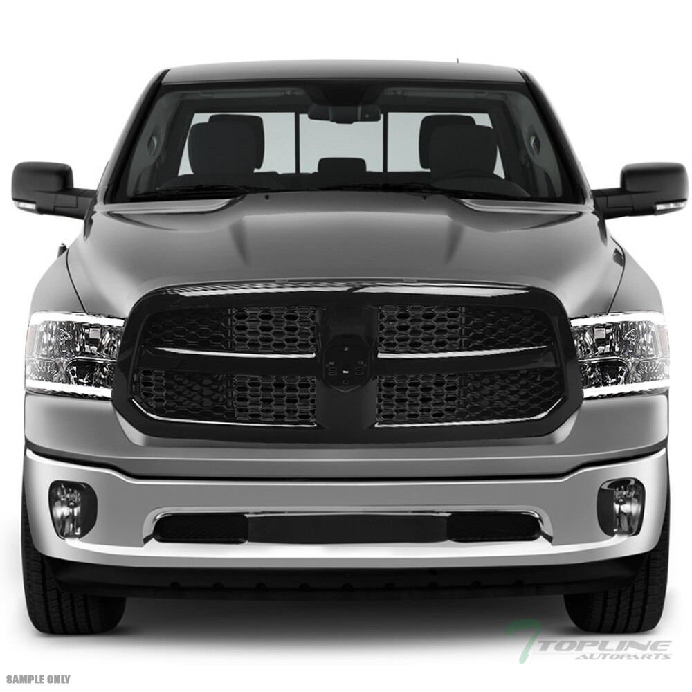 TLAPS For 13-18 Ram 1500 Switchback Sequential LED Chrome Headlight A+Bk M Grill