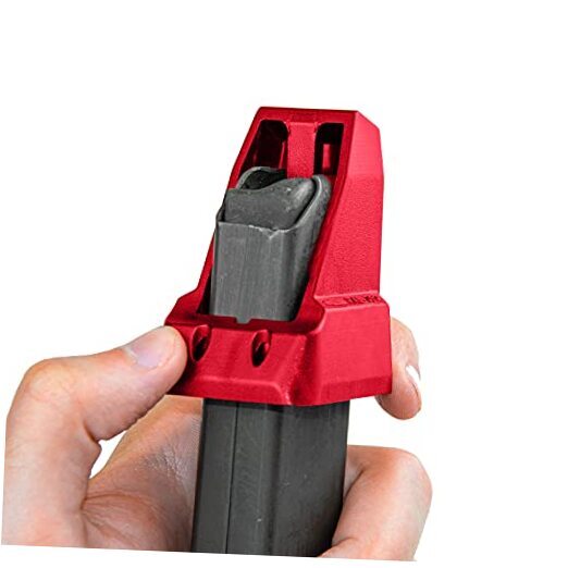RAEIND Universal Speedloader for 9mm Double Stack Handguns Magazine Speed Red