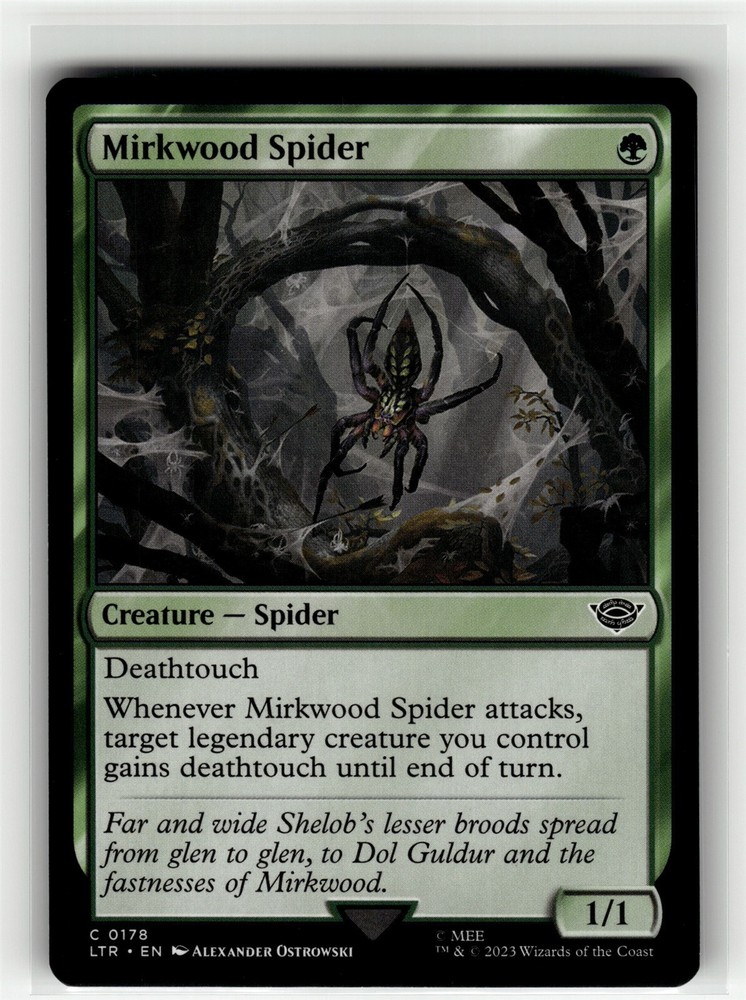 MIRKWOOD SPIDER Tales of Middle-Earth #178 LTR(NM+)(MTG)