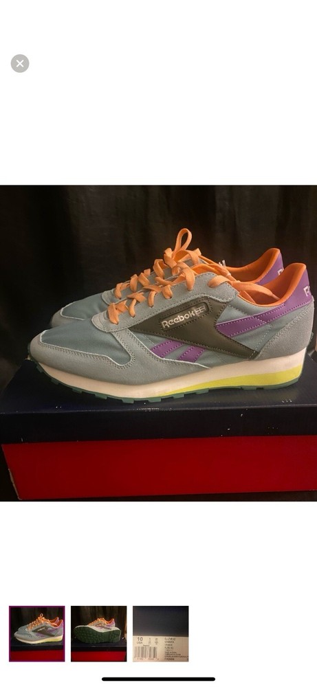 Reebok Classic Leather AZ Retro Vibe Green Slate - Size 10