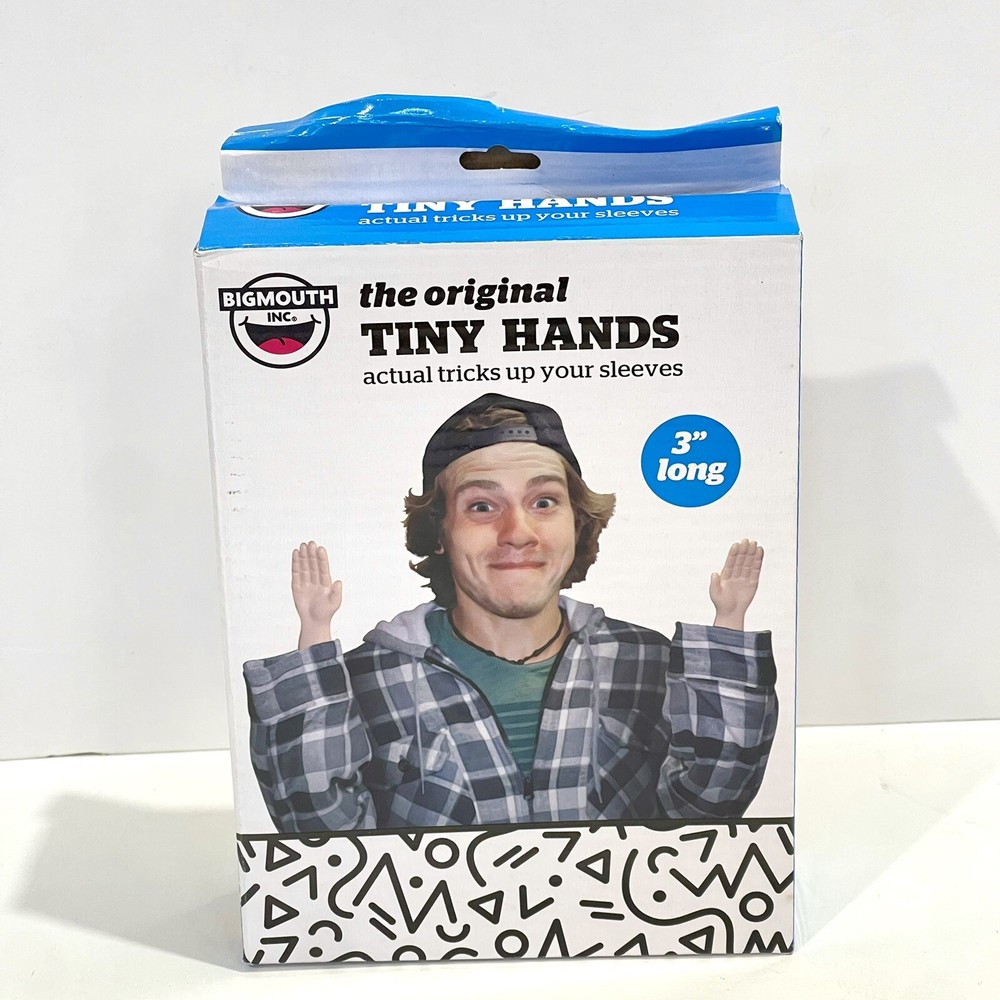 The Original Tiny Hands Set 3” Bigmouth Toys NEW