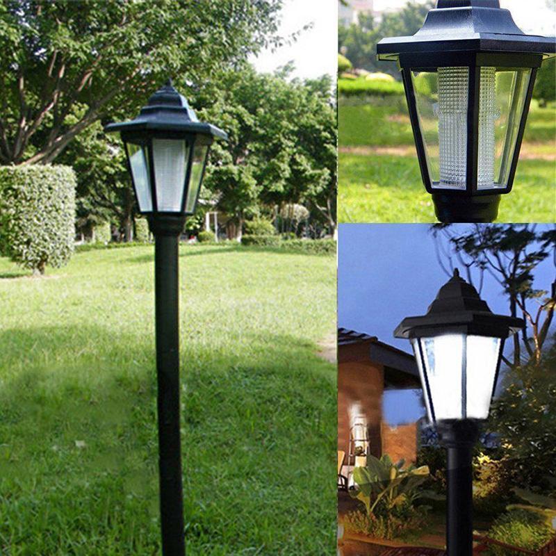 Solar LED Pathway Light for Garden Fence Wall Outdoor Water resistant Lamp