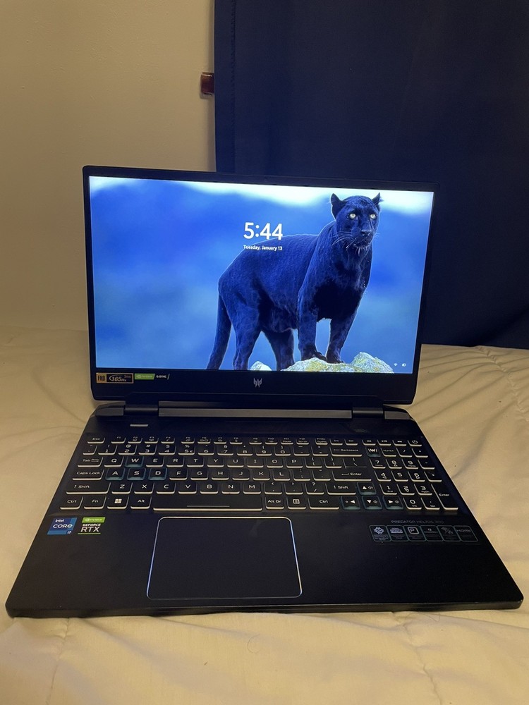 Acer Predator Helios 300 3060 I7-12700h Gaming Laptop 16GB RAM 500 GB SSD 165HZ