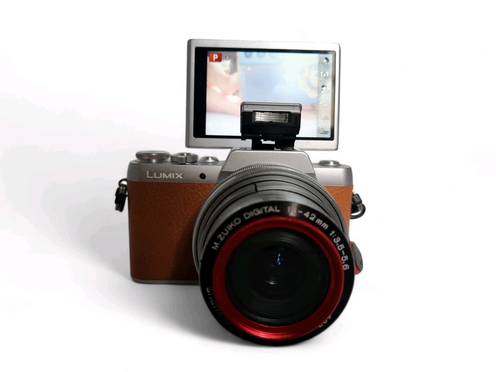 Panasonic Lumix DMC-GF7 Mirrorless Camera with 14-42mm Olympus M.Zuiko Lens