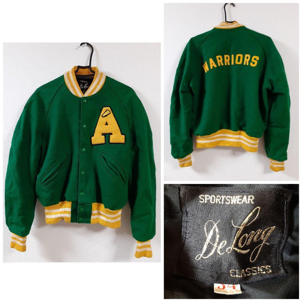 Delong Classics Stadium Warriors 34 Jacket, Size 55cm, Used, Unique Holes
