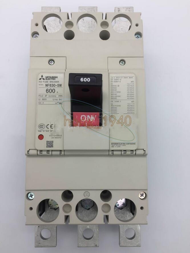 ONE New Mitsubishi circuit breaker NF630-SW NF630SW 3P 600A